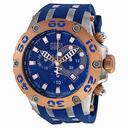 Invicta Subaqua Rose Gold-Tone Blue Dial Chronograph Men's Watch 0910