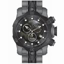 Invicta Venom Chronograph Black Dial Black and Gunmetal Ion-plated Men's Watch 80687