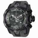 Invicta Venom Chronograph Black Dial Black Polyurethane Men's Watch 11973
