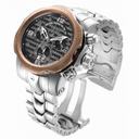 Invicta Venom Chronograph Black Wave Pattern Dial Stainless Steel Men's Watch 17636