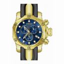 Invicta Venom Chronograph Blue Dial Black Polyurethane Men's Watch 16148
