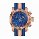 Invicta Venom Chronograph Blue Dial Rose Gold-Tone Stainless Steel Men's Watch 11951