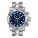 Invicta Venom Chronograph Blue Dial Stainless Steel Men's Watch 80573