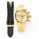 Invicta Venom Chronograph Gold Dial Gold-plated Men's Watch 13874