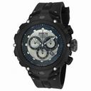 Invicta Venom  Chronograph Mother of Pearl Dial Black Silicone Men's Watch 18454