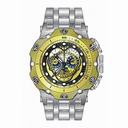 Invicta Venom Chronograph Multi-Function Black and Gold Dial Stainless Steel Men's Watch 16807