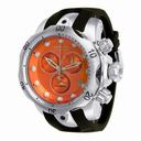 Invicta Venom Chronograph Orange Dial Black Polyurethane Men's Watch 5734