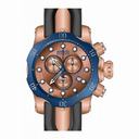 Invicta Venom Chronograph Rose Dial Black Polyurethane Men's Watch 16153