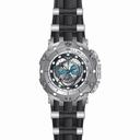 Invicta Venom Chronograph Silver and Black Dial Black Silicone Men's Watch 20423