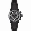 Invicta Venom Chronograph Silver and Black Dial Black Silicone Men's Watch 20446