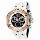Invicta Venom Chronograph White and Black Dial White and Black Silicone Men's Watch 16993