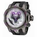 Invicta Venom Chronograph White Dial Grey Polyurethane Men's Watch 18534