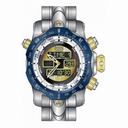 Invicta Venom Multi-Function Gold Digital Dial Stainless Steel Men's Watch 12586