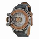Invicta Vintage Mother of Pearl Dial Black Leather Men's Watch 18593