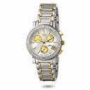 Invicta Wildflower Chronograph Diamond Mother of Pearl Dial Two-tone Ladies Watch 4719