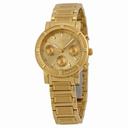 Invicta Wildflower Gold-tone Dial Gold-tone Stainless Steel Ladies Watch 14873