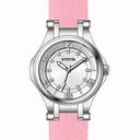 Invicta Wildflower Silver Dial Pink Polyurethane Ladies Watch 21758