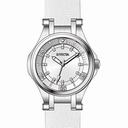 Invicta Wildflower Silver Dial White Polyurethane Ladies Watch 21755
