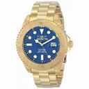 Invictas Pro Diver Blue Dial Gold-plated Men's Watch 15193