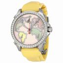 Jacob and Company Five Time Zone Diamond Accented Pink Enamel Dial Unisex Watch JCM125