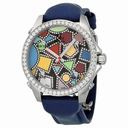Jacob and Company Five Time Zone Diamond Multi-Colored Dial Unisex Watch JC113DA