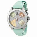 Jacob and Company Five Time Zone Diamond Pave Unisex Watch JCM44