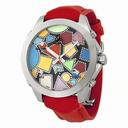 Jacob and Company Five Time Zone Diamond-Accented Multi-Colored Dial Unisex Watch JCM113DA
