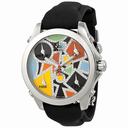 Jacob and Company Five Time Zone Diamond-Accented Multi-Colored Dial Unisex Watch JCM115DA