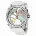 Jacob and Company Five Time Zones Diamond Accented Dial Unisex Watch JCM123