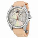 Jacob and Company Five Time Zones Diamond Pink Mother of Pearl Dial Unisex Watch JCM47WP