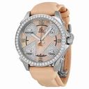 Jacob and Company Five Time Zones Diamond Pink Mother of Pearl Dial Unisex Watch JCM79P