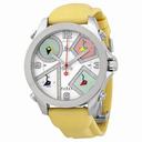 Jacob and Company Five Time Zones Mother of Pearl Diamond Dial Unisex Watch JCM24DA