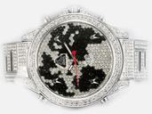 Jacob Co Five Time Zone JC - M47BKDC Round Quartz Black Dial Watch