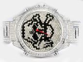 Jacob Co Five Time Zone JC - MSKULL White Dial Quartz Round Watch