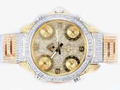 Jacob Co JC - 30P JC-30p 3.25 18K Gold Case Stainless Steel with Diamond Bezel Mens Watch