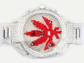 Jacob Co World Time 10.25 Carat Stainless Steel Case 46.5mm Midsize Watch