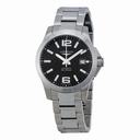 Longines Conquest Black Dial Stainless Steel Men's Watch L36764586