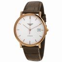 Longines La Grande Classique Automatic White Dial Black Leather  Men's Watch L47878120