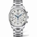 Longines Master Collection Automatic Chronograph White Dial Stainless Steel Men's Watch L27594786
