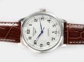 Longines Master Collection L2.628.4.78.6 Midsize Stainless Steel Case Round Watch
