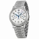 Longines Master Collection Chronograph Automatic Silver Dial Stainless Steel Men's Watch L26694786
