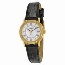 Longines Presence Automatic White Dial Black Leather Ladies Watch L4.321.2.11.2