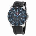 Luminox Navy SEAL Colormark Chronograph Black Dial Black Rubber Men's Watch 3183