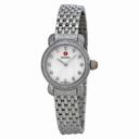 Michele CSX Diamond Mother of Pearl Dial Stainless Steel Ladies Watch MWW03A000235