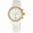 Michele CSX White Ceramic Diamond Ladies Watch MWW03N000002