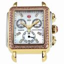Michele Deco Chronograph Tri-Tone Ladies Watch MW06P01G8046