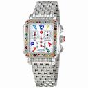 Michele Deco Day Carousel Colored Topaz Stones Watch MWW06P000050