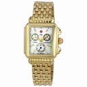 Michele Deco Day Diamond Gold-tone Ladies Watch MWW06P000016