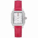 Michele Deco Mini Pink Alligator Watch MWW06D000007