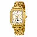 Michele Deco-16 Mother of Pearl Dial Diamond Bezel Ladies Watch MWW06V000003